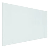 Vidaxl glasplaat open rechthoekige haardig 100x60 cm