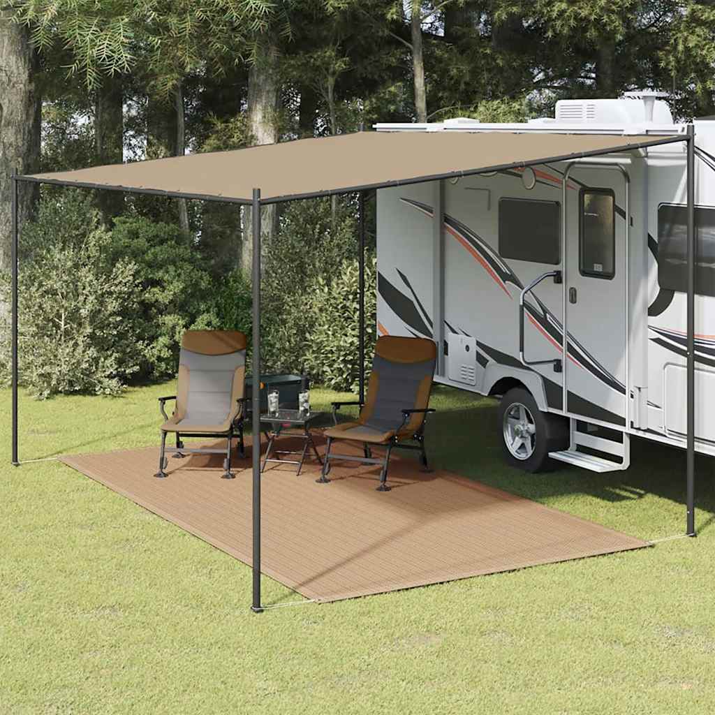 Vidaxl tenttapijt 250x450 cm taupe
