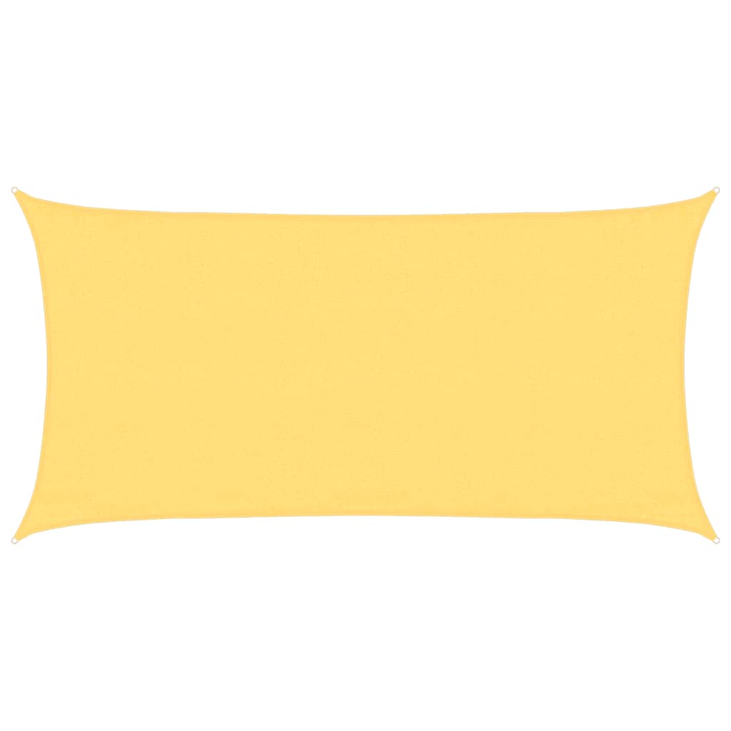 Vidaxl zonnezeil 160 g m² 3x6 m hdpe beige