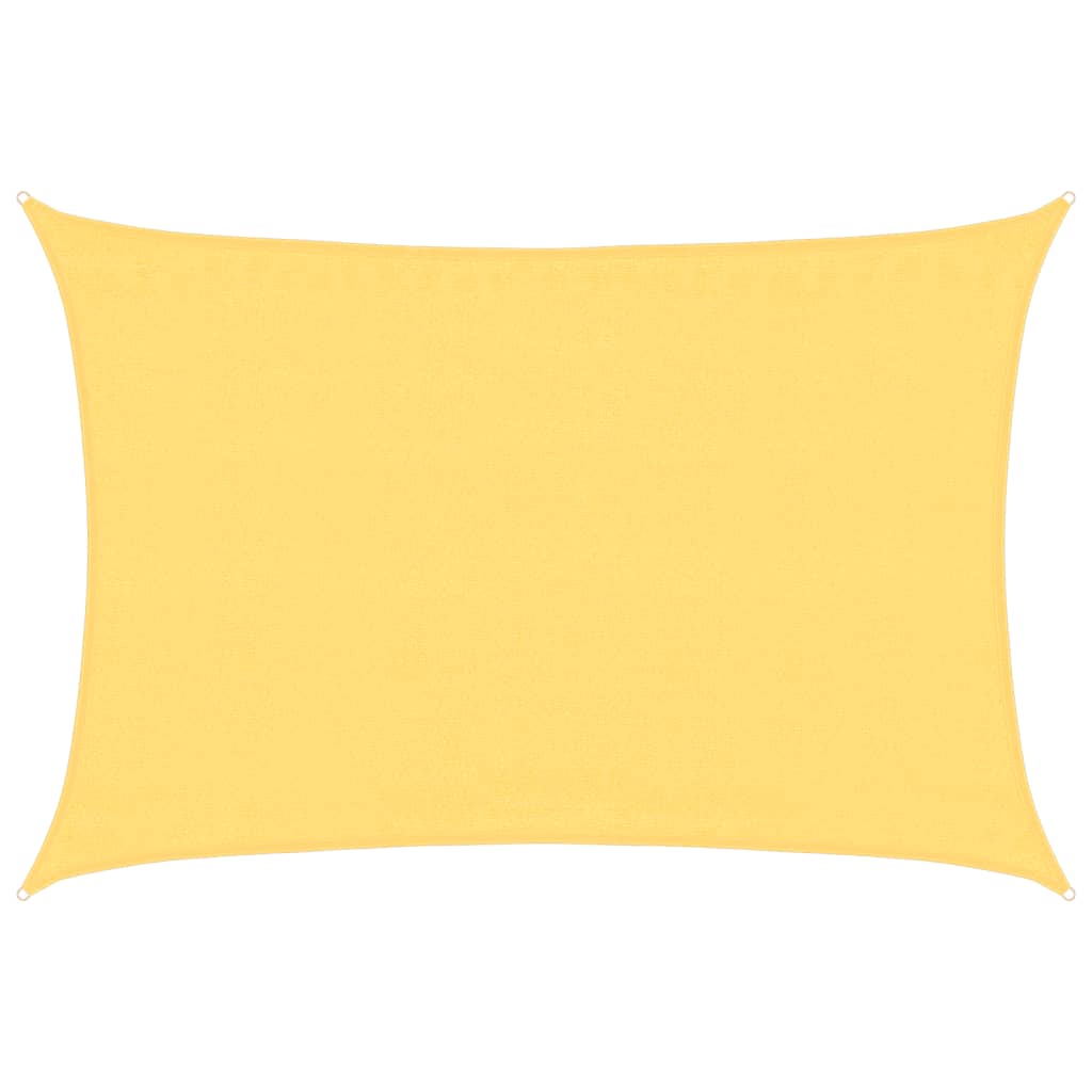 Vidaxl zonnezeil 160 g m² 3,5x5 m hdpe beige