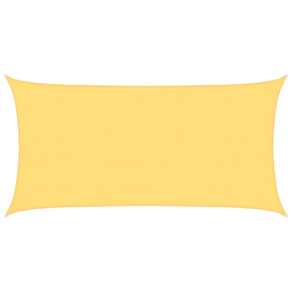 Vidaxl zonnezeil 160 g m² 4x7 m hdpe beige