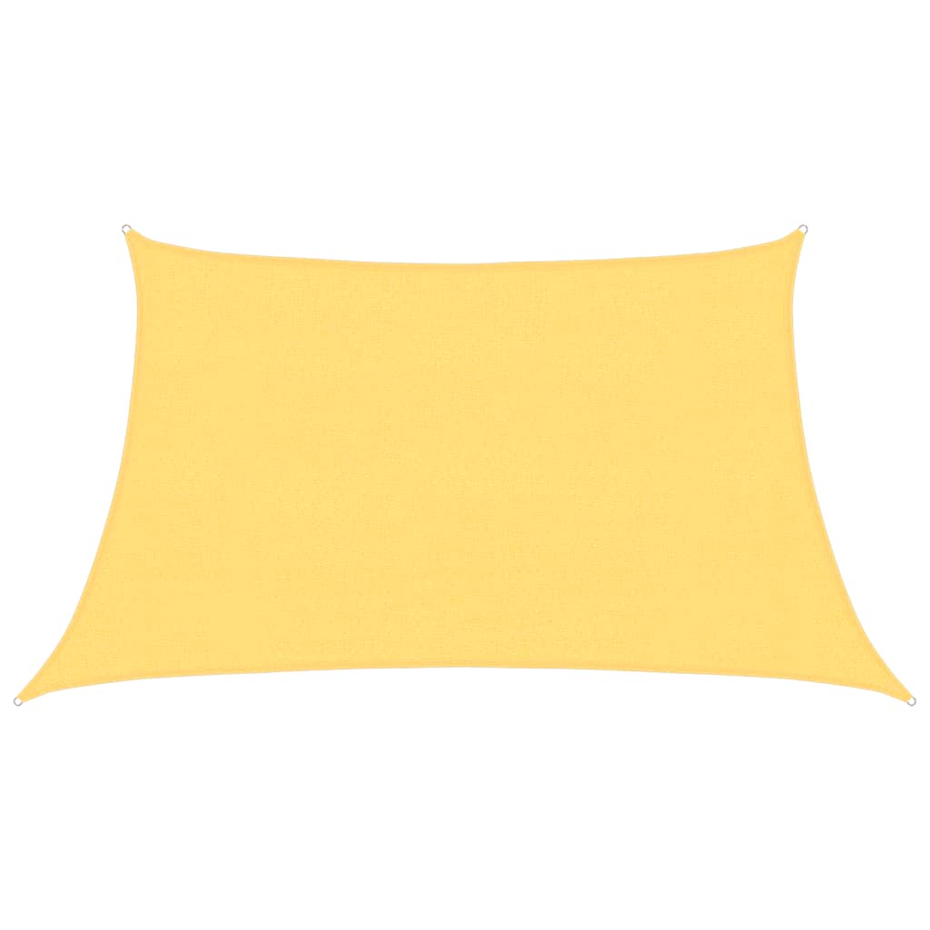 Vidaxl zonnezeil 160 g m² 3 4x2 m hdpe beige