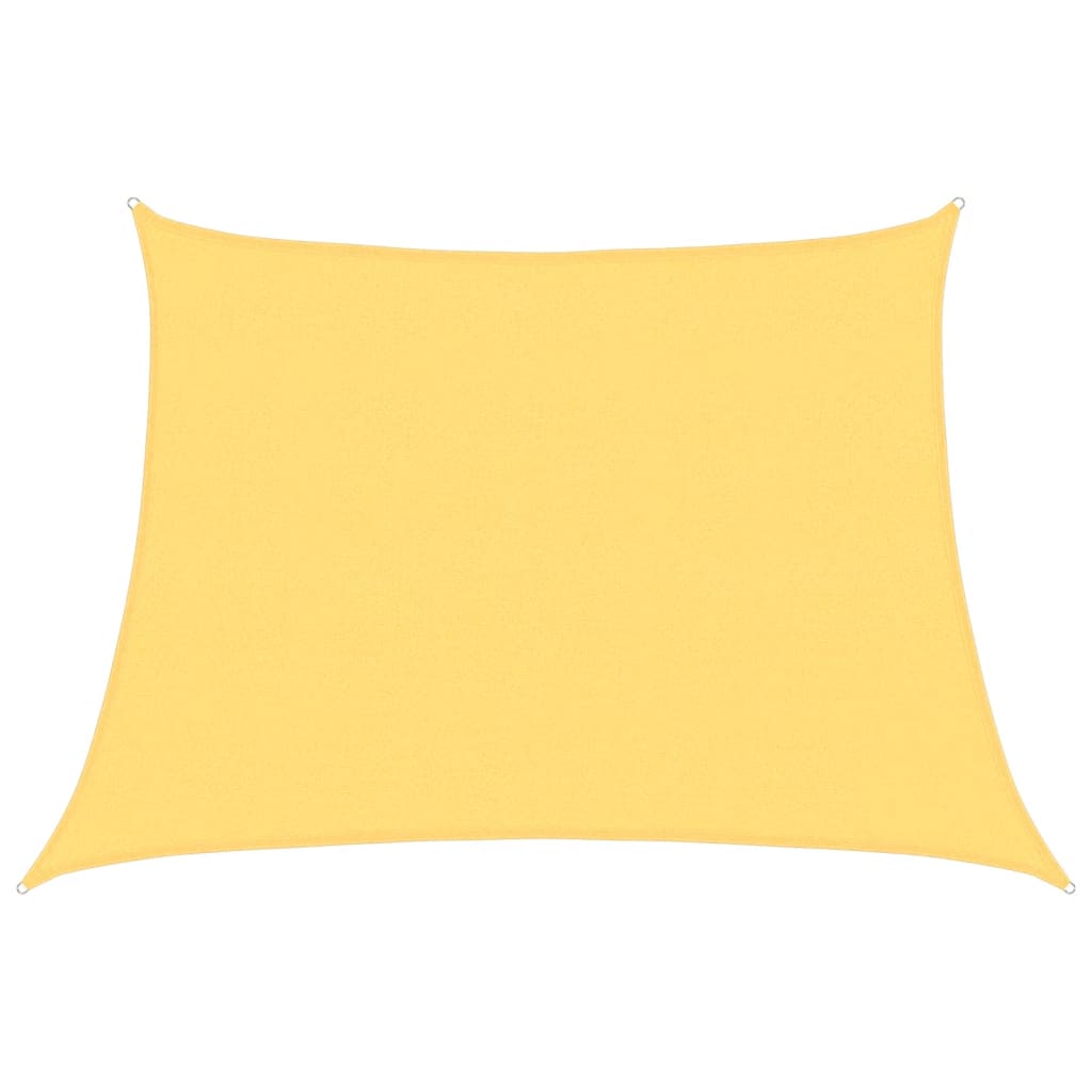 Vidaxl zonnezeil 160 g m² 4 5x3 m hdpe beige