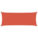 Vidaxl zonnezeil 160 g m² 2x5 m hdpe terracottakleurig