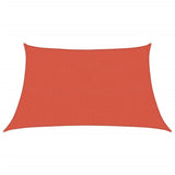 Vidaxl zonnezeil 160 g m² 3 4x2 m hdpe terracottakleurig