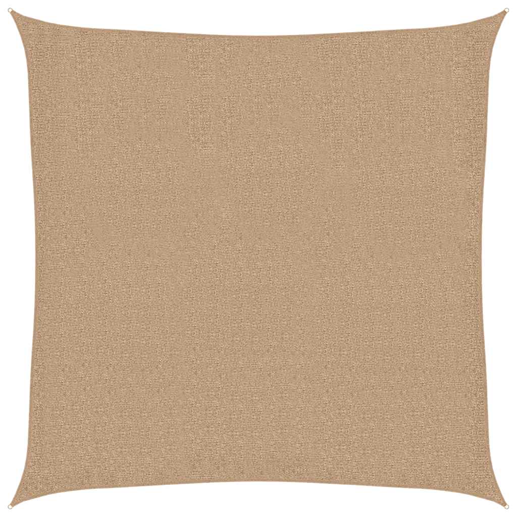 Vidaxl zonnezeil 160 g m² 4,5x4,5 m hdpe taupe