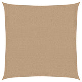 Vidaxl zonnezeil 160 g m² 4,5x4,5 m hdpe taupe