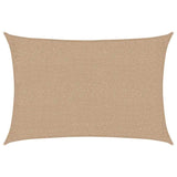 Vidaxl zonnezeil 160 g m² 2x3 m hdpe taupe