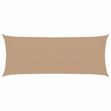 Vidaxl zonnezeil 160 g m² 2x4,5 m hdpe taupe