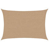 Vidaxl zonnezeil 160 g m² 2,5x4 m hdpe taupe
