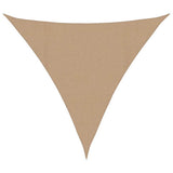 Vidaxl zonnezeil 160 g m² 4x4x4 m hdpe taupe