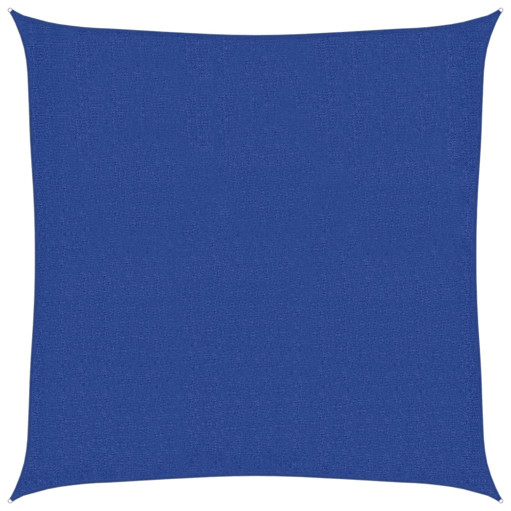 Vidaxl zonnezeil 160 g m² 2,5x2,5 m hdpe blauw