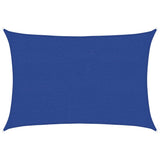 Vidaxl zonnezeil 160 g m² 2,5x4 m hdpe blauw
