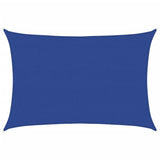 Vidaxl zonnezeil 160 g m² rechthoekig 4x5 m hdpe blauw