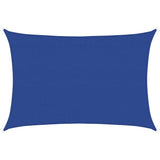 Vidaxl zonnezeil 160 g m² rechthoekig 4x6 m hdpe blauw