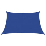 Vidaxl zonnezeil 160 g m² 3 4x2 m hdpe blauw