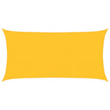 Vidaxl zonnezeil 160 g m² rechthoekig 2x3,5 m hdpe geel