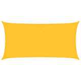 Vidaxl zonnezeil 160 g m² 2,5x5 m hdpe geel