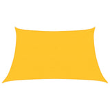 Vidaxl zonnezeil 160 g m² 3 4x2 m hdpe geel