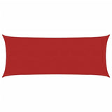 Vidaxl zonnezeil 160 g m² 2x5 m hdpe rood