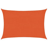 Vidaxl zonnezeil 160 g m² 2x3 m hdpe oranje