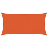 Vidaxl zonnezeil 160 g m² 2x3,5 m hdpe oranje