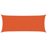 Vidaxl zonnezeil 160 g m² 2x5 m hdpe oranje