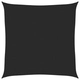 Vidaxl zonnezeil 160 g m² 2,5x2,5 m hdpe zwart