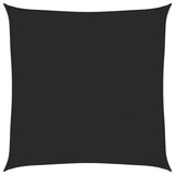 Vidaxl zonnezeil 160 g m² 3,6x3,6 m hdpe zwart
