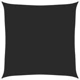 Vidaxl zonnezeil 160 g m² 4x4 m hdpe zwart