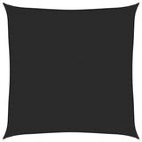 VidaXL Zonnezeil 160 g m² 6x6 m HDPE zwart