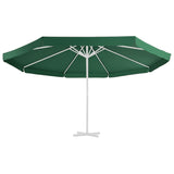 Vidaxl vervangingsdoek voor parasol 515 cm groen