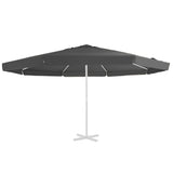 Vidaxl vervangingsdoek voor parasol 515 cm antracietkleurig