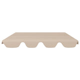 Vidaxl vervangingsluifel voor schommelbank 188 168x145 110 cm beige