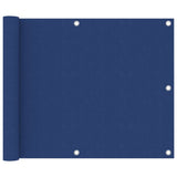 Vidaxl balkonscherm 75x600 cm oxford stof blauw