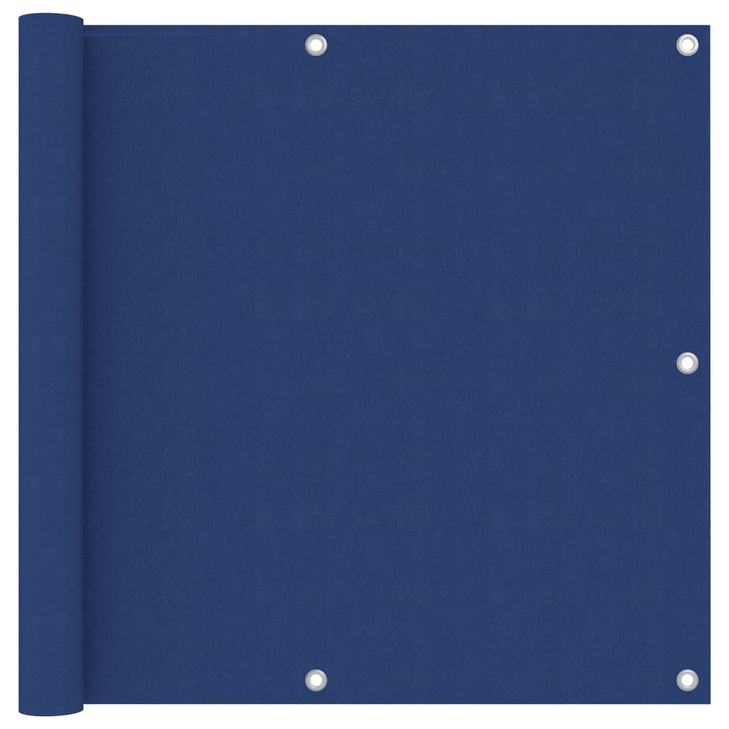 Vidaxl balkonscherm 90x400 cm oxford stof blauw