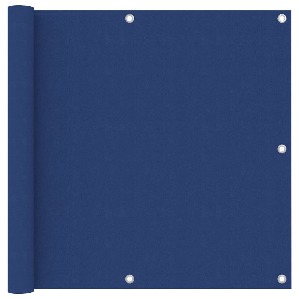 Vidaxl balkonscherm 90x500 cm oxford stof blauw