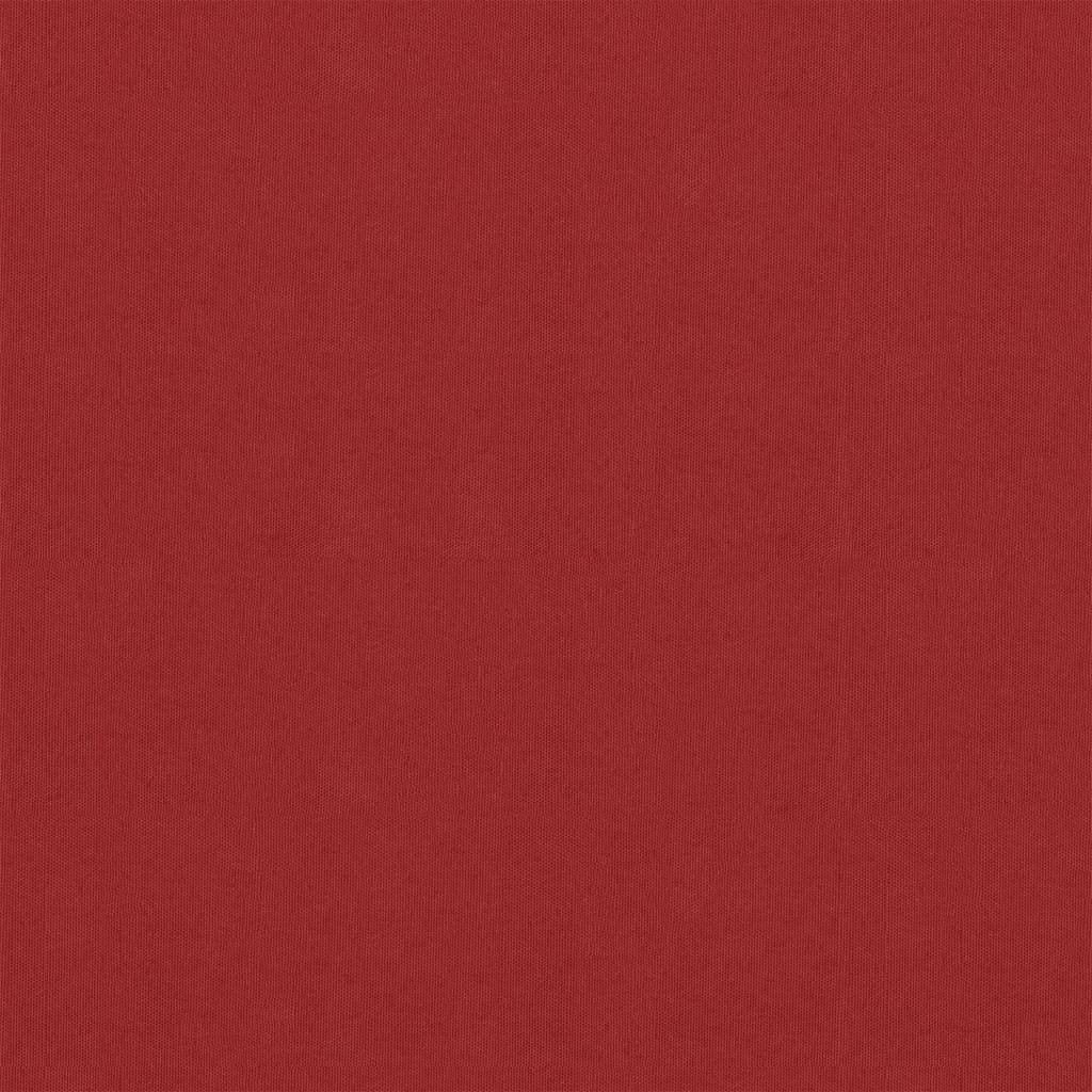 Vidaxl balkonscherm 75x400 cm oxford stof rood
