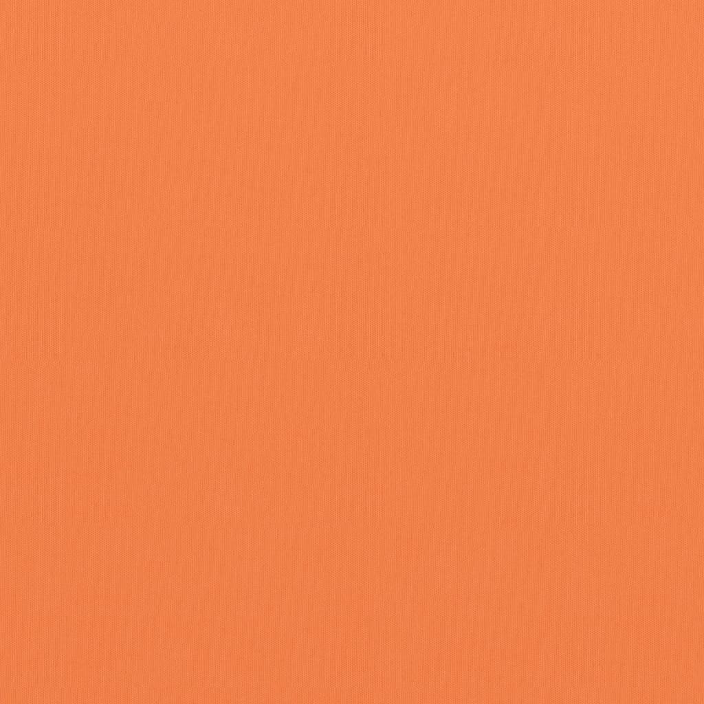 Vidaxl balkonscherm 75x600 cm oxford stof oranje