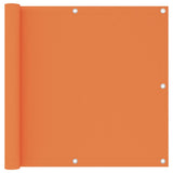Vidaxl balkonscherm 90x500 cm oxford stof oranje