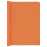 Vidaxl balkonscherm 120x300 cm oxford stof oranje
