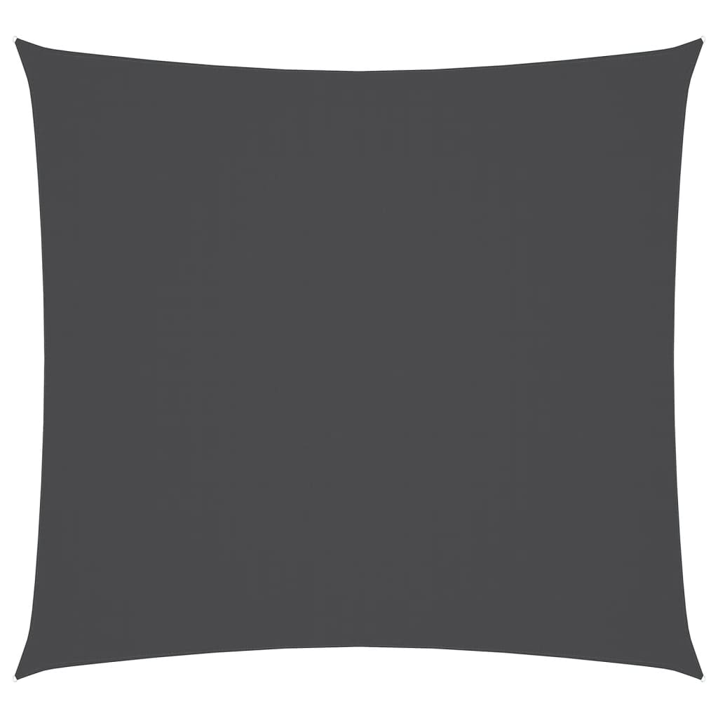 Vidaxl zonnescherm vierkant 4x4 m oxford stof antracietkleurig