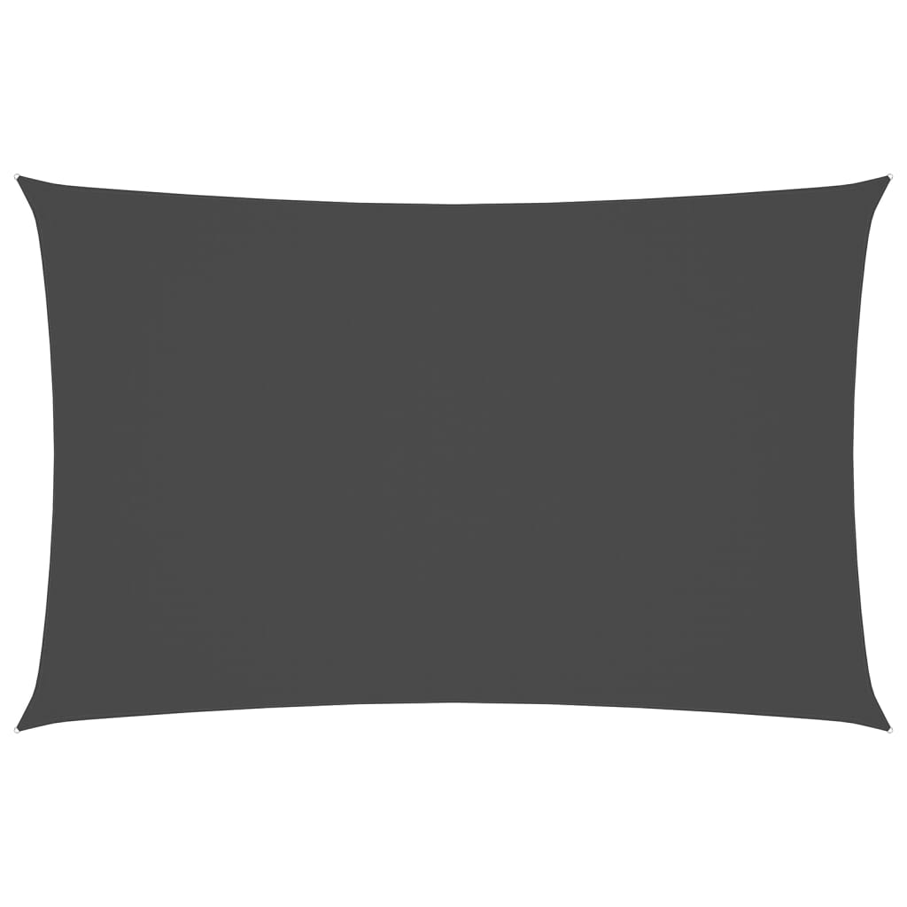 Vidaxl zonnescherm rechthoekig 2x5 m oxford stof antracietkleurig