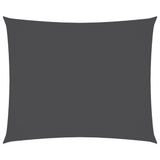 Vidaxl zonnescherm rechthoekig 2,5x3,5 m oxford stof antracietkleurig