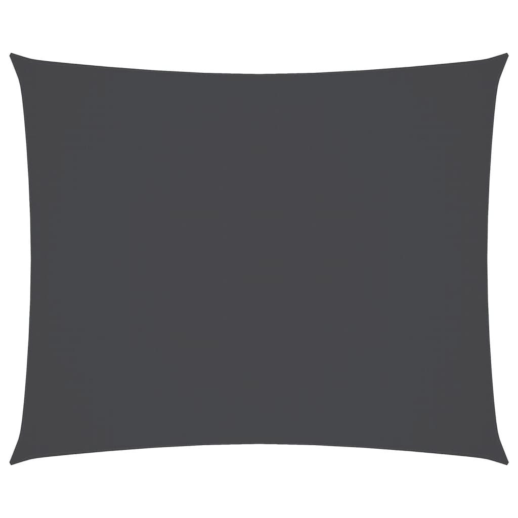 Vidaxl zonnescherm rechthoekig 3,5x4,5 m oxford stof antracietkleurig