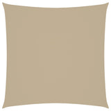 Vidaxl zonnescherm vierkant 3x3 m oxford stof beige