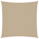 Vidaxl zonnescherm vierkant 4x4 m oxford stof beige