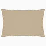 Vidaxl zonnescherm rechthoekig 2x4,5 m oxford stof beige