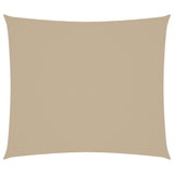 Vidaxl zonnescherm rechthoekig 2,5x3 m oxford stof beige