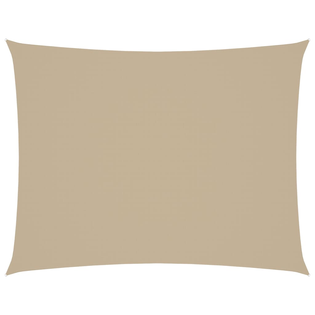 Vidaxl zonnescherm rechthoekig 2,5x3,5 m oxford stof beige